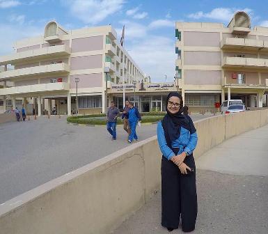 Viviane Ferreira realiza estágio no Specialized Hospital Ain Shams University.